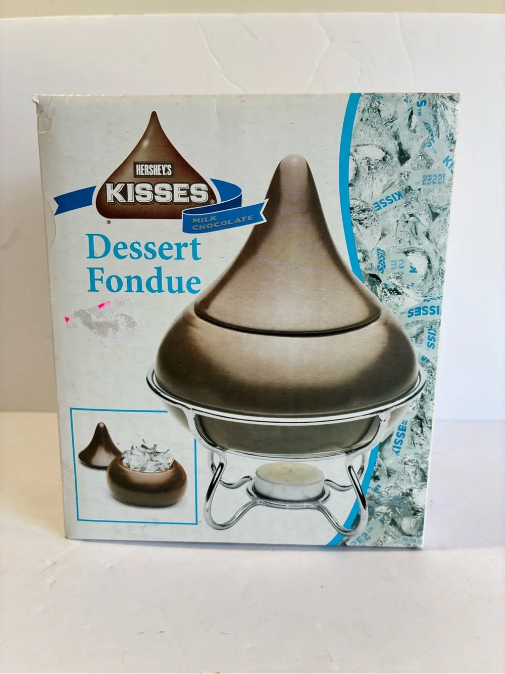 Vintage Hershey’s Kisses Dessert Fondue Set NOS Original Box